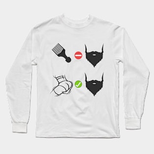 Booty Beard Brushed Long Sleeve T-Shirt